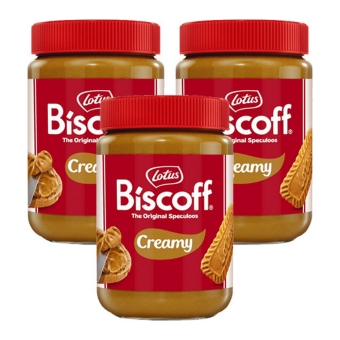 Lotus - Biscoff Speculoospasta Creamy - 3x 400g