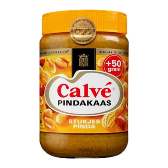 Calvé - Pindakaas met stukjes pinda  - 650g
