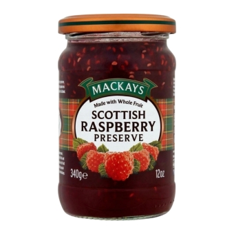 Mackays - Scottish Raspberry Preserve - 6x 340g