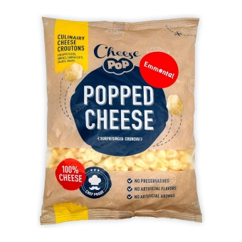 Cheesepop - Gepofte Emmental kaas - 500g