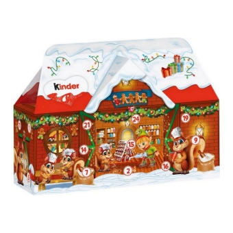 Kinder | Mix 3D-Haus Adventskalender | 234 gram