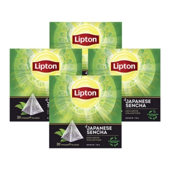 Lipton - Groene Thee Japanese Sencha - 4x 20 zakjes