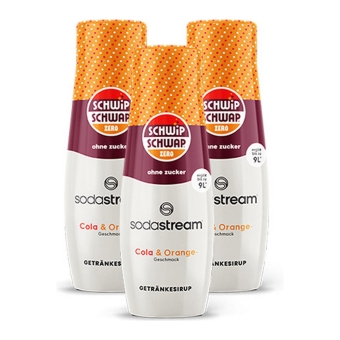 SodaStream - Schwip Schwap Suikervrij Siroop - 3x 440ml