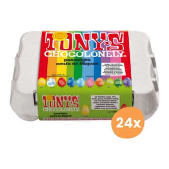Tony's - Paaseitjes Assortiment -24x 150g