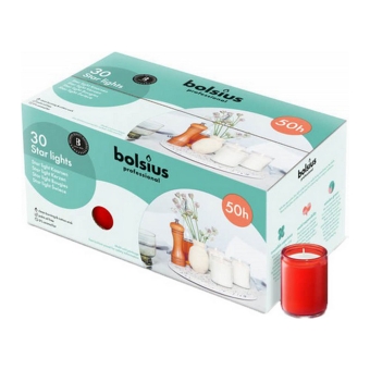 Bolsius - Starlights - Rood - 30 stuks