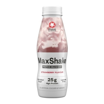 Maxi Nutrition - Maxshake Strawberry PET - 12x 330ml