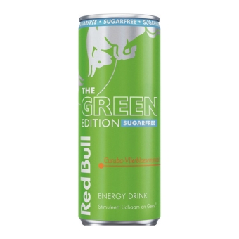 Red Bull - The Green Edition Sugarfree Blik - 12x 250ml