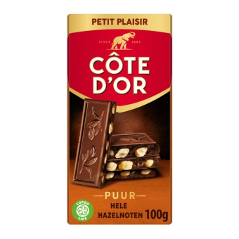 Cote D'or - Bloc Puur/Noot - 20x 100g