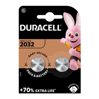 Duracell - CR2032 2-pack - 10 stuks