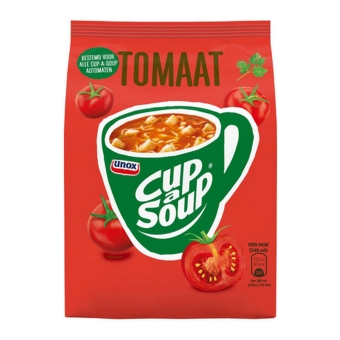 Cup-a-soup - Unox Vendingzak Tomaat 40-porties - Per stuk