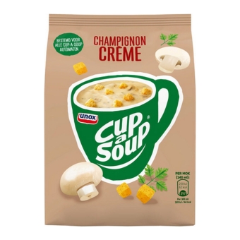 Cup-a-soup - Unox Vendingzak Champignon 40-porties - Per stuk