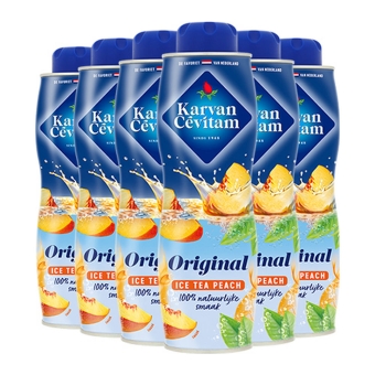 Karvan Cévitam - Ice Tea Peach - 6x 600ml