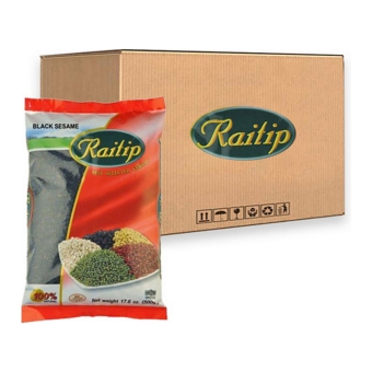 Raitip - Zwarte Sesamzaad - 24x 500g
