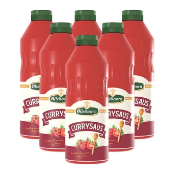 Oliehoorn - Currysaus - 6x 900ml