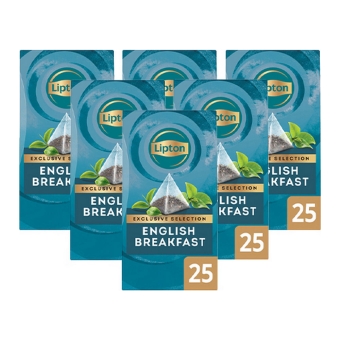Lipton - Exclusive Selection English Breakfast Thee - 6x 25 zakjes