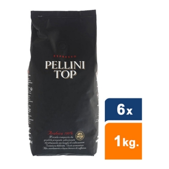 Pellini - TOP 100% arabica Bonen - 6x 1 kg