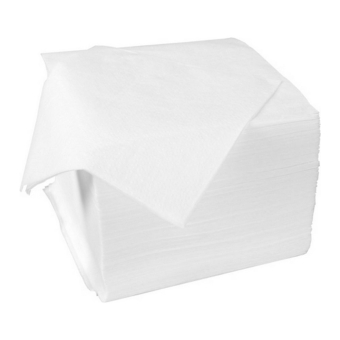 Servet - Wit 1-laags 33x33cm 1/4 Vouw - 500 stuks