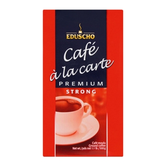 Eduscho - Café à la carte Premium Strong Gemalen koffie - 12x 500g