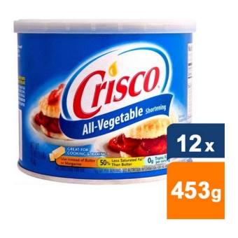 Crisco - All-Vegetable shortening (plantaardige vet) - 12x 453g