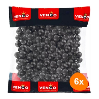 Venco - Salmiakrondo's - 6x 1kg