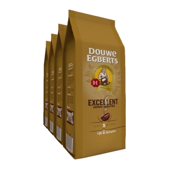 Douwe Egberts - Excellent Aroma Variaties Bonen - 4x 500g