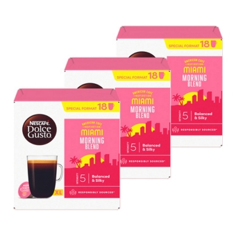 Dolce Gusto - Miami Morning blend - 3x 18 Capsules