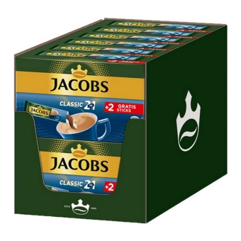 Jacobs - Classic 2in1 Sticks Oploskoffie - 12x 10 sticks