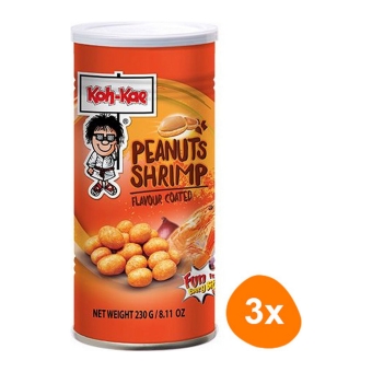 Koh-Kae - Gecoate Pinda's Garnaal - 3x 230g