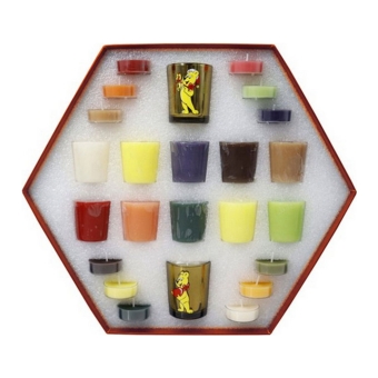 Haribo - Adventskalender Votieven en Theelichtjes Geurkaarsen