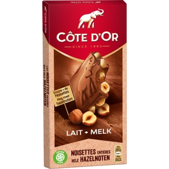 Cote d'Or - Block Melk Hele Noten - 9 x 180 gram