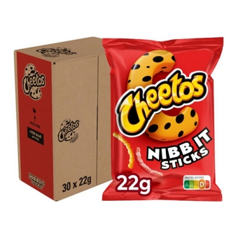 Cheetos - Nibb-it Sticks Naturel - 24 Minizakjes