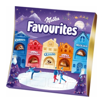 Milka - Favorites Adventskalender - 206 gram