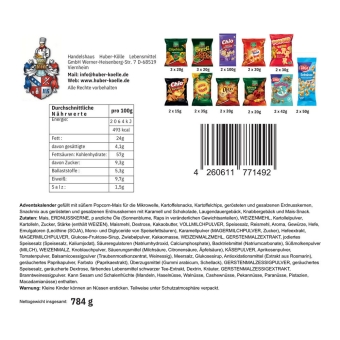 Nimm's - Funny Adventskalender - 784 gram