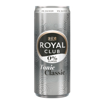 Royal Club - Tonic Classic 0% Blik - 12x 25cl