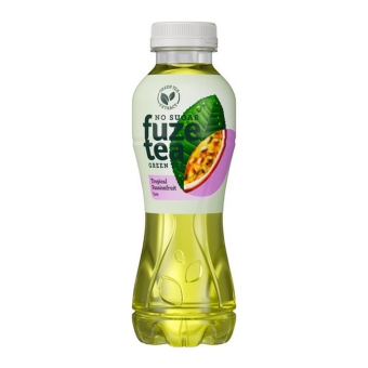 Fuze Tea - Green Tea Tropical Passiofruit No Sugar PET - 6x 0.4l