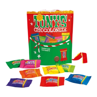 Tony's Chocolonely - Kerstpouch Mix - 8x 126g