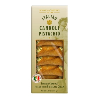 Borgo de' Medici - Cannoli Pistachio Cream - 8 x 150 gram