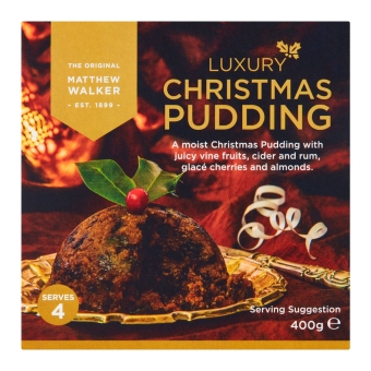 Matthew Walker - Luxury Christmas Pudding - 12 x 400 gram