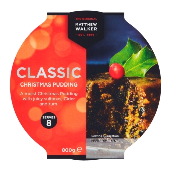 Matthew Walker - Classic Christmas Pudding - 800 gram