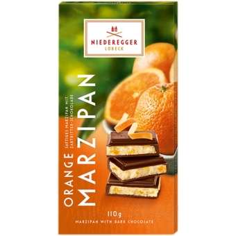 Niederegger - Marsepein Sinaasappel - 10 x 110 gram