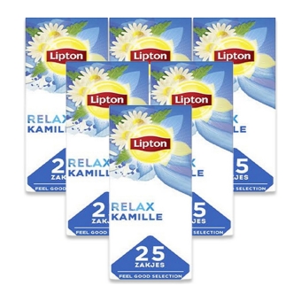 Lipton - Feel Good Selection Kamille Thee - 6x 25 zakjes
