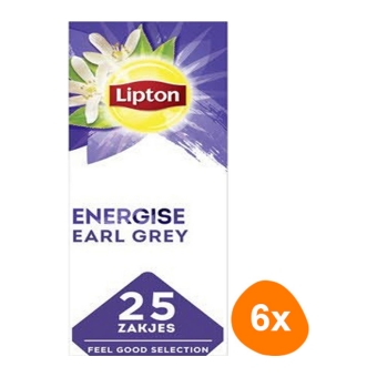 Lipton - Feel Good Selection Earl Grey Thee - 6x 25 zakjes