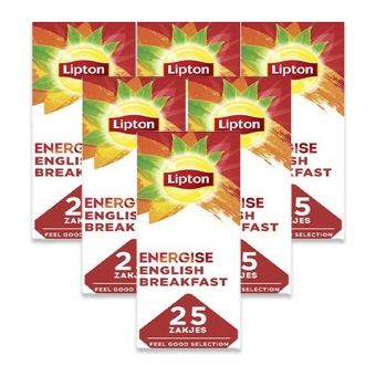Lipton - Feel Good Selection English Breakfast Thee - 6x 25 zakjes