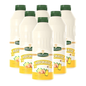 Oliehoorn - Mayonaise 80% - 6x 900ml