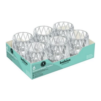 Bolsius - Professional Relight Houder Diamond - 6x