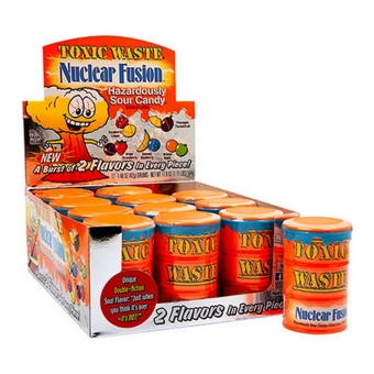 Toxic Waste - Nuclear Fusion Candy Drum - 12 x 42 gram