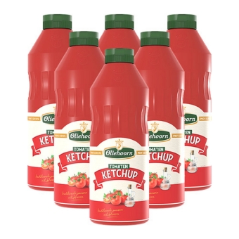 Oliehoorn - Tomatenketchup - 6x 900ml