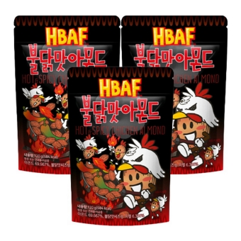HBAF - Hot & Spicy Chicken Almond - 3x 120g