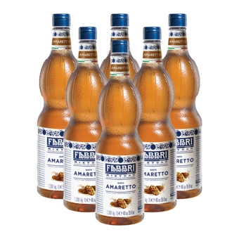 Fabbri - Mixibar Amaretto Siroop - 6x 1ltr