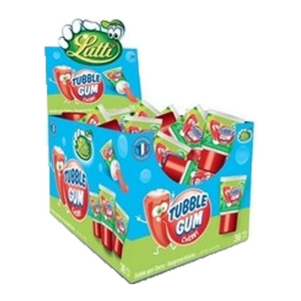Lutti - Tubble Gum "Kers" - 36 stuks